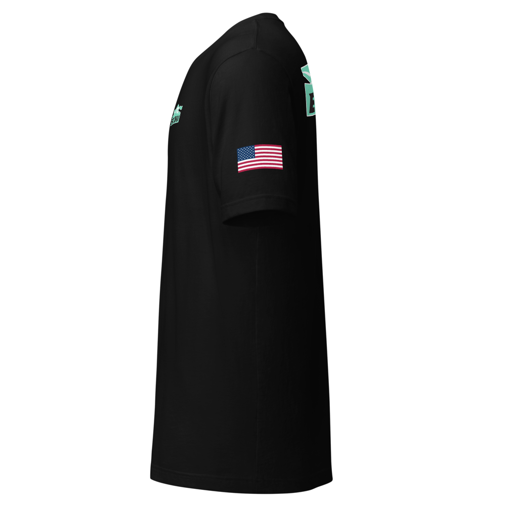 EPIC OHV OG tee — American flag on left sleeve