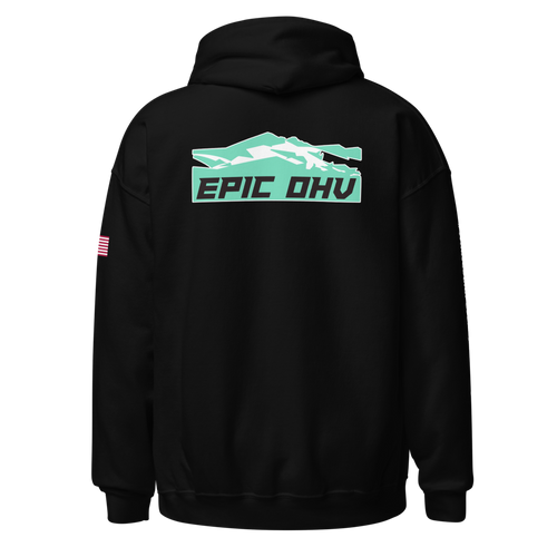 EPIC OHV OG hoodie black back view