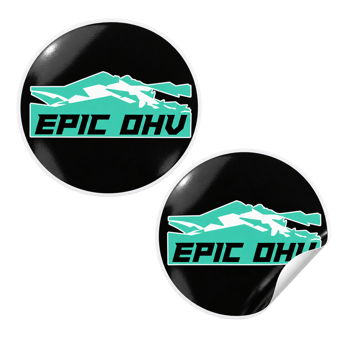 EPIC OHV OG circular logo sticker
